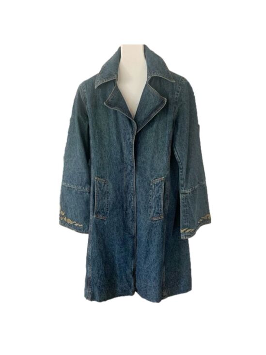 Nine West Jackets & Blazers - Vintage Nine West Long Denim Jacket